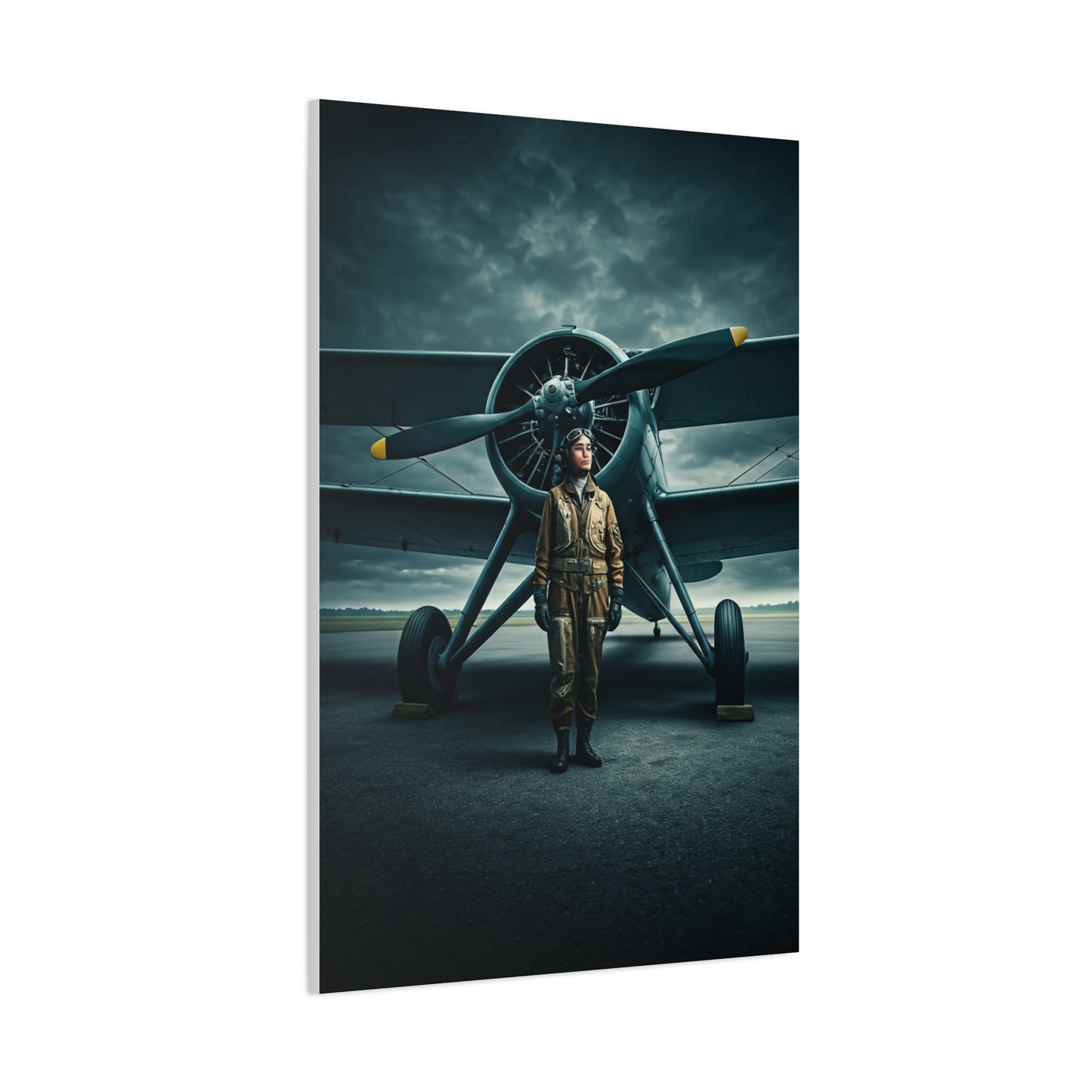 Pilot and Propeller Legacy Wall Art & Canvas Prints