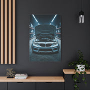 BMW M2 Industrial Workshop Lighting Wall Art & Canvas Prints