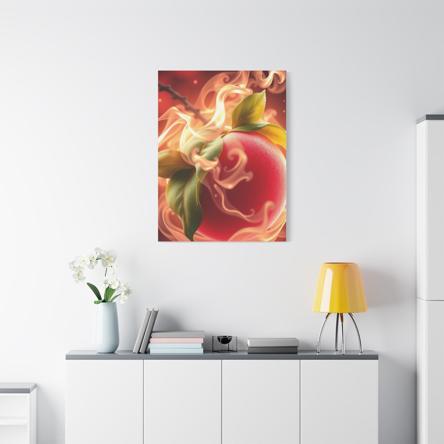 Masterpiece Peach Art Vision Wall Art & Canvas Print