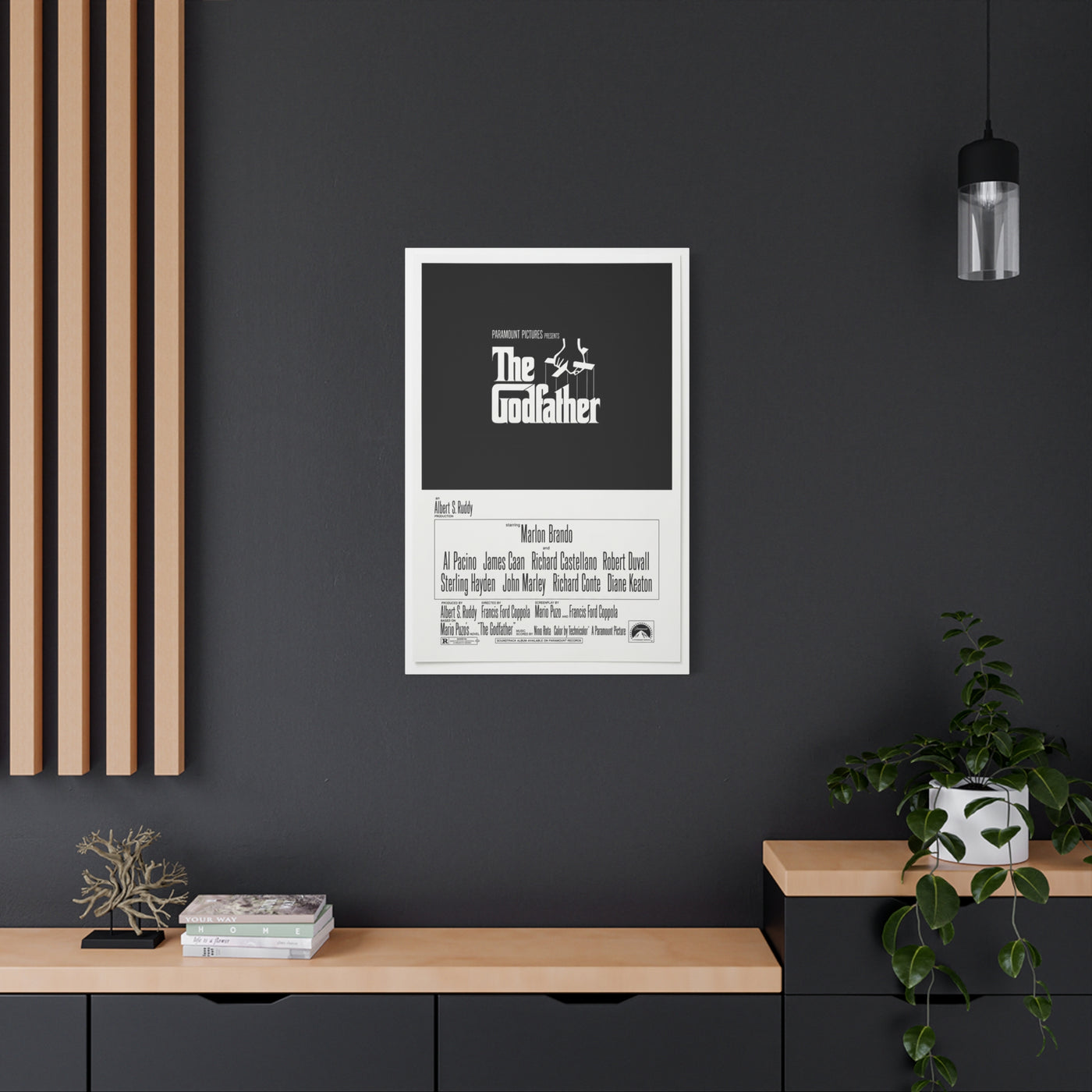The Godfather Movie Poster Wall Art & Canvas Print