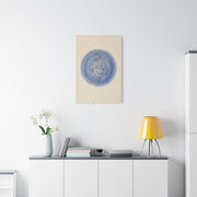 Minimal Thinker Line Art Composition Wall Art & Canvas Print
