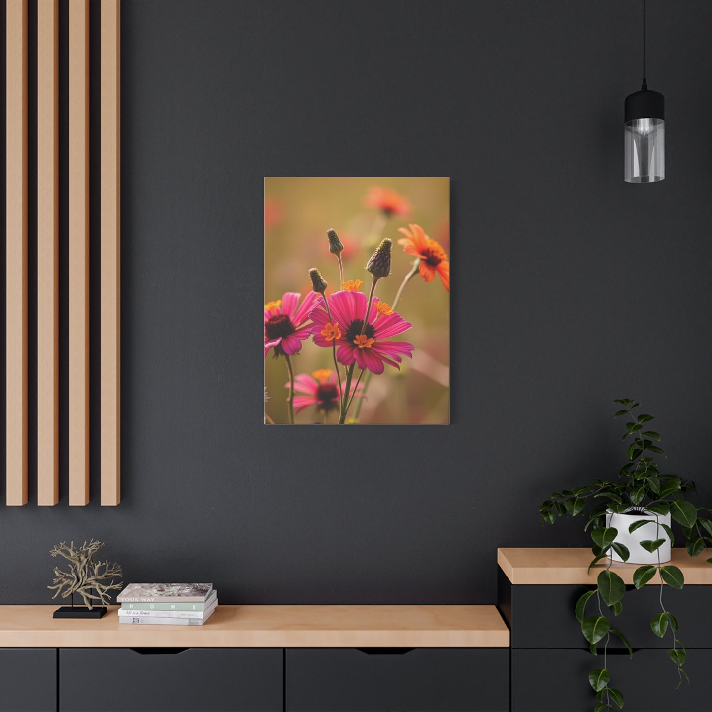 Supreme Wildflowers Art Beautiful Collection Wall Art & Canvas Print