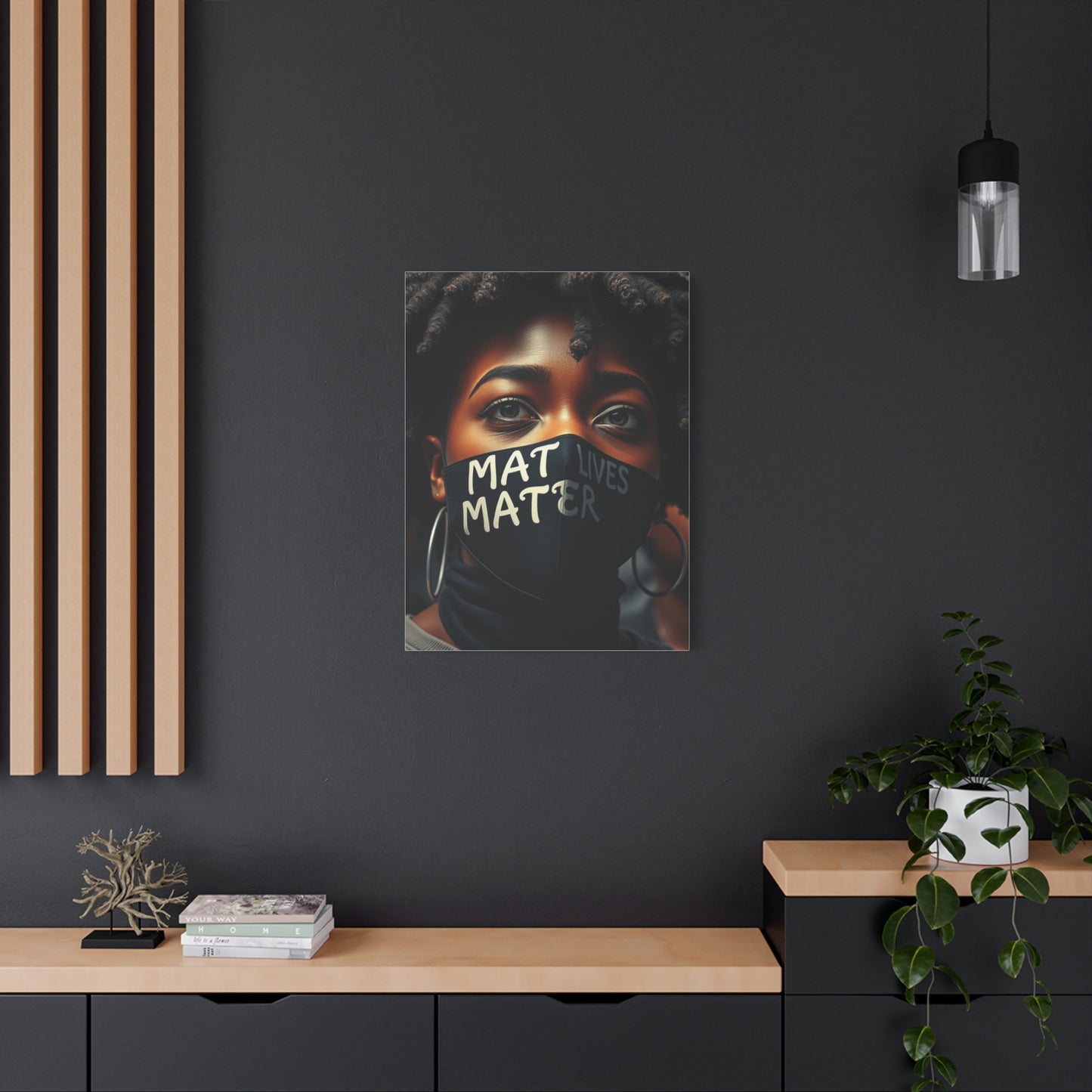 Black Lives Matter Art Supreme Gallery Wall Art & Canvas Print