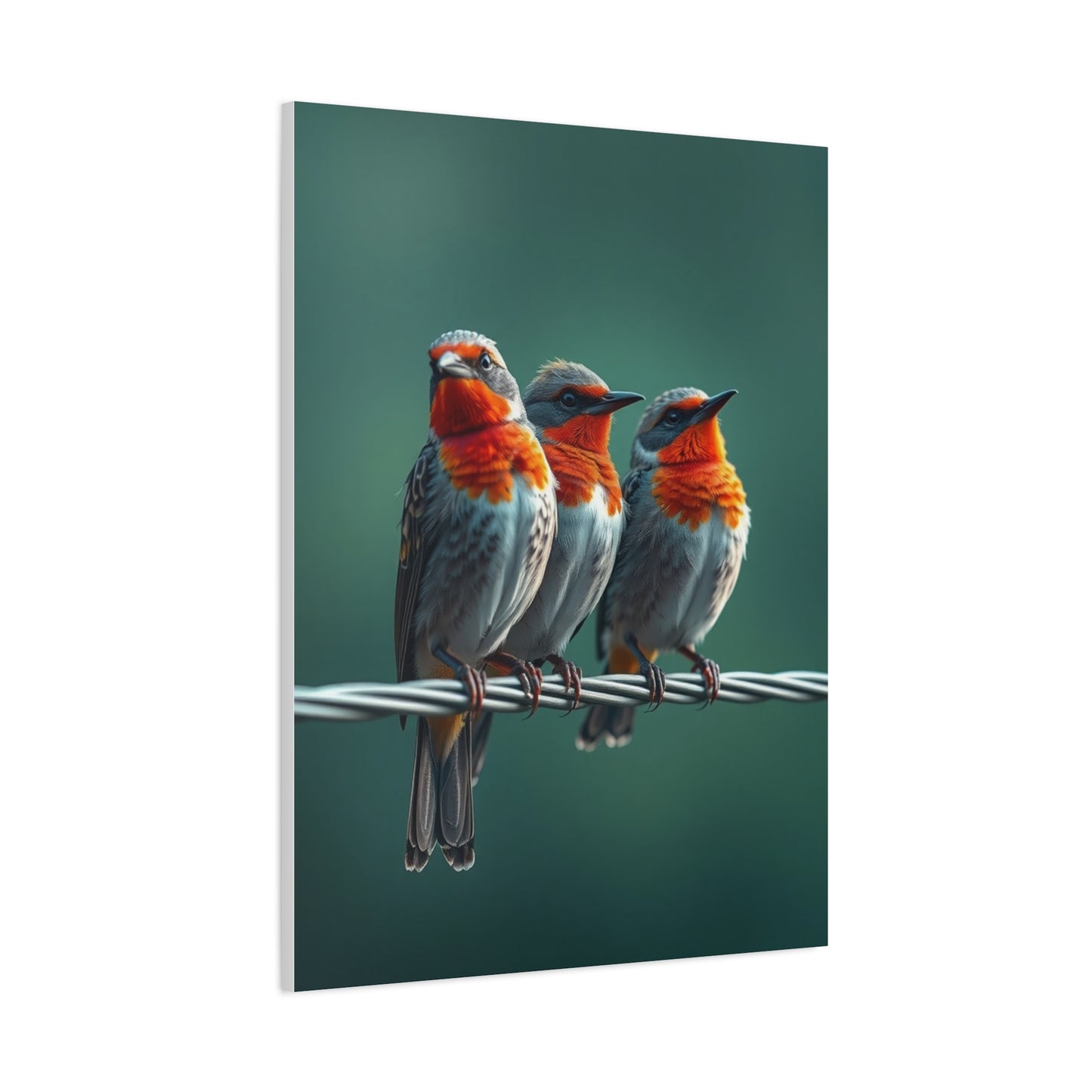 Vision Birds On a Wire Art Art Wall Art & Canvas Print