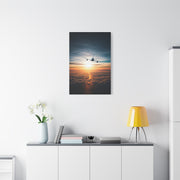 Skyward Sunset Departure Wall Art & Canvas Prints