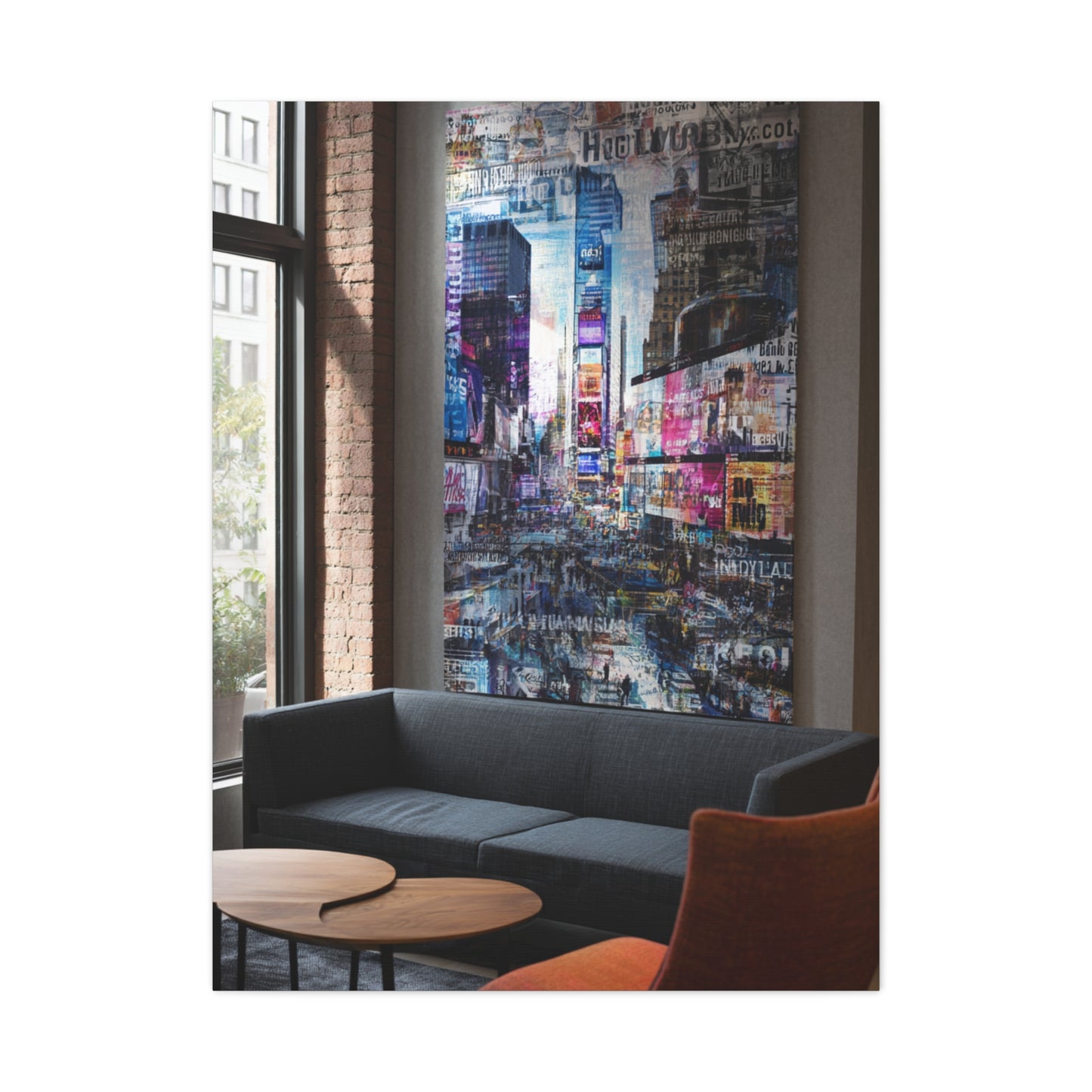 City And Culture Collage Artwork Wall Art & Canvas Print