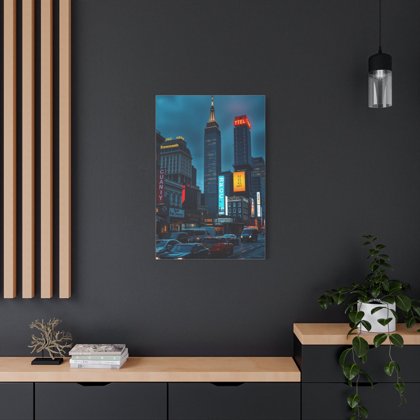 Cityscape Symphony Canvas Wall Art & Canvas Print