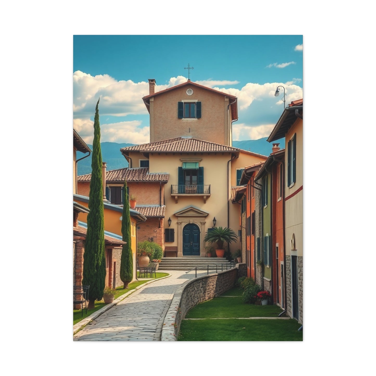 Vision Tuscany Art Art Wall Art & Canvas Print