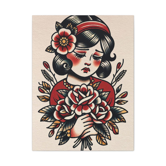 Vintage Beauty Wall Art & Canvas Prints