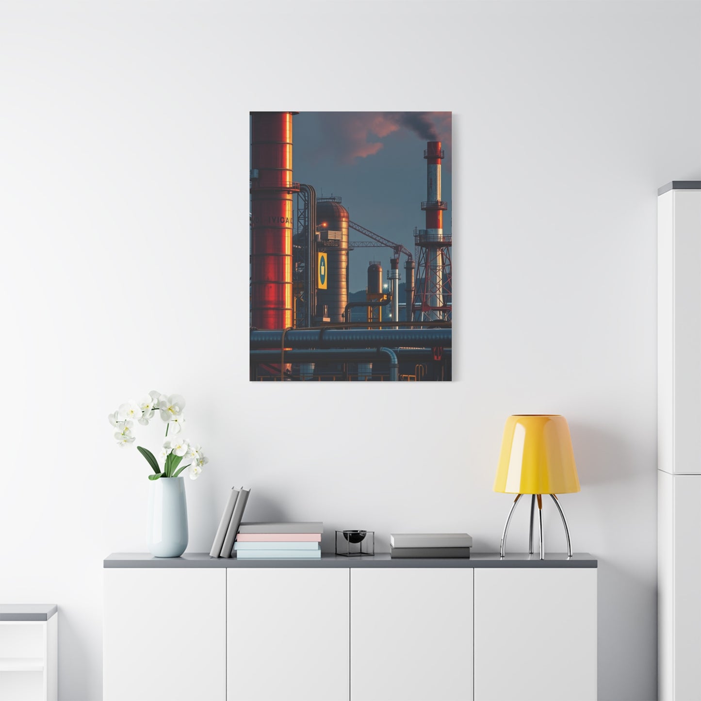 Industrial Art Refined Canvas Wall Art & Canvas Print