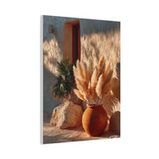Pampas Grass Terracotta Still Life Wall Art & Canvas Print