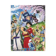 One Piece Wano Country Crew Poster Wall Art & Canvas Print