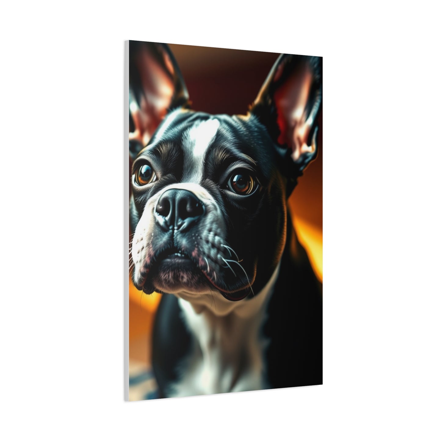 Boston Terrier Art Luxury Canvas Wall Art & Canvas Print