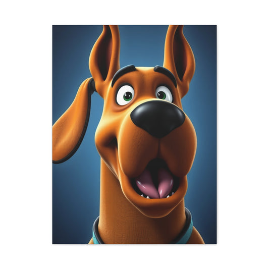 Supreme Scooby-Doo (TV Series) Characters Art Beautiful Collection Wall Art & Canvas Print