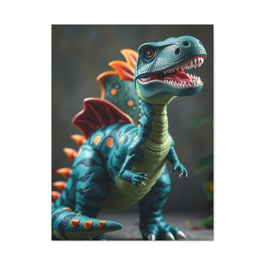 Kid’s Dinosaur Art Canvas Art 9 Wall Art & Canvas Print