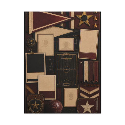 Team Spirit Collage Sports Wall Art & Canvas Print