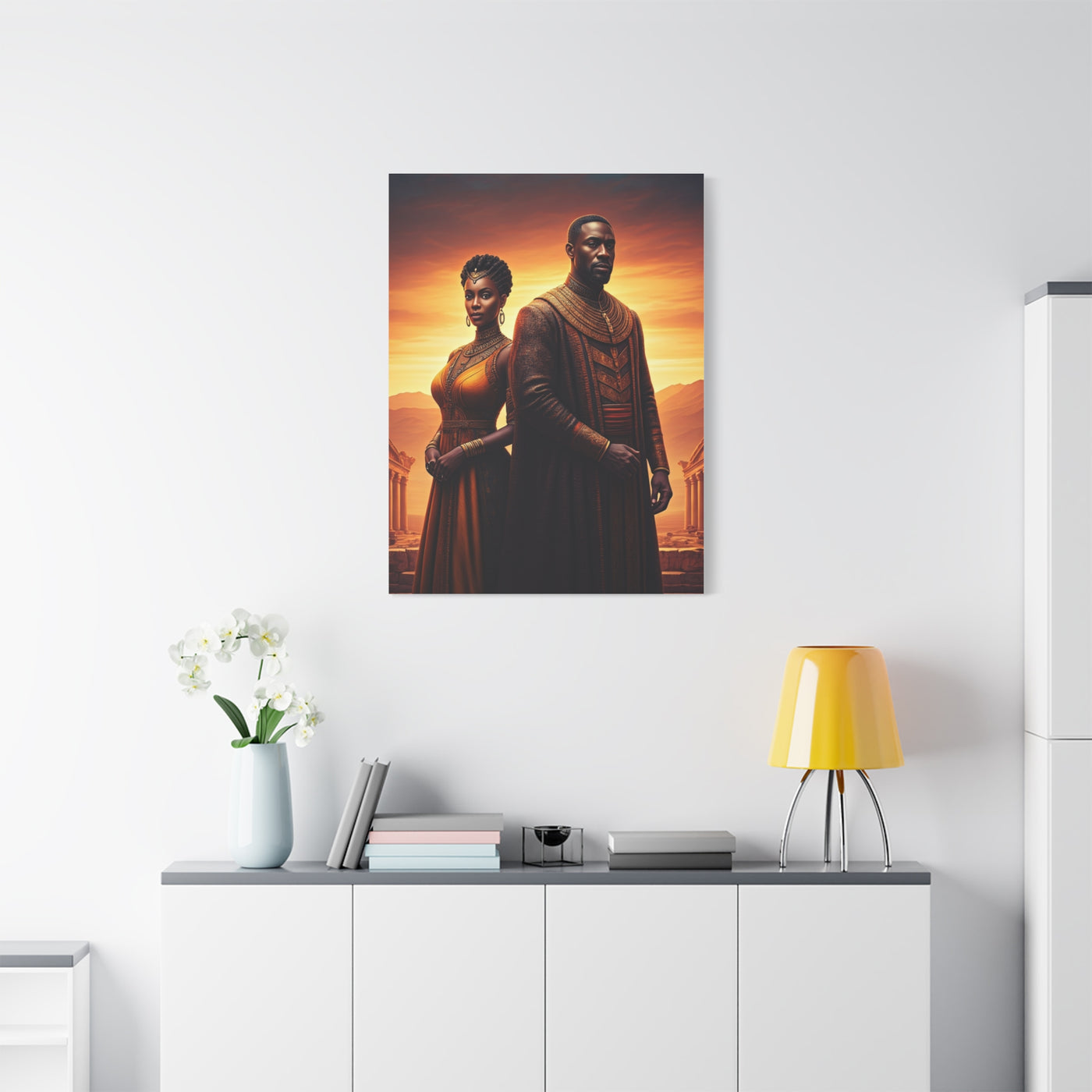 Royal Sunset Guardians Wall Art & Canvas Prints