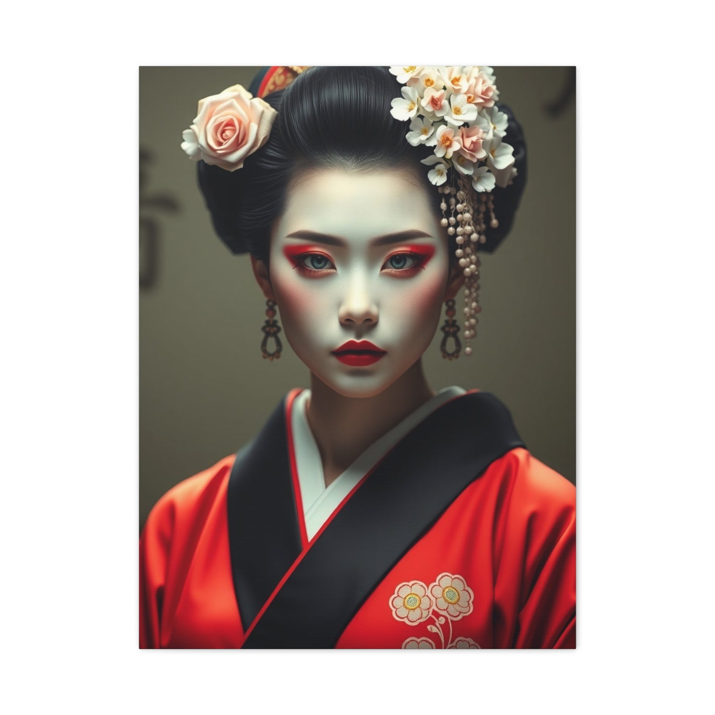 Geisha Art Refined Canvas Wall Art & Canvas Print
