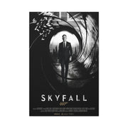 Skyfall Movie Poster Wall Art & Canvas Print