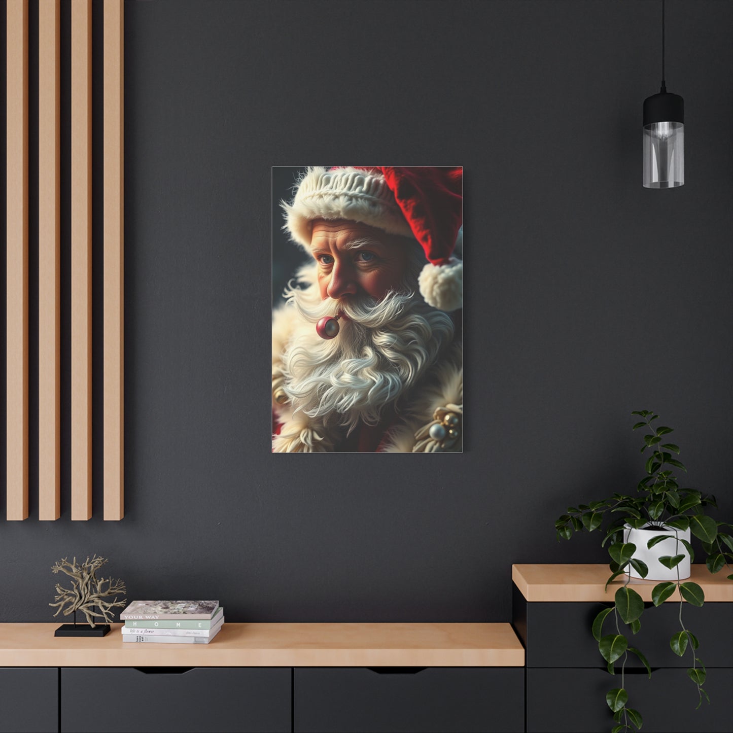 Santa Claus Art Supreme Canvas Wall Art & Canvas Print