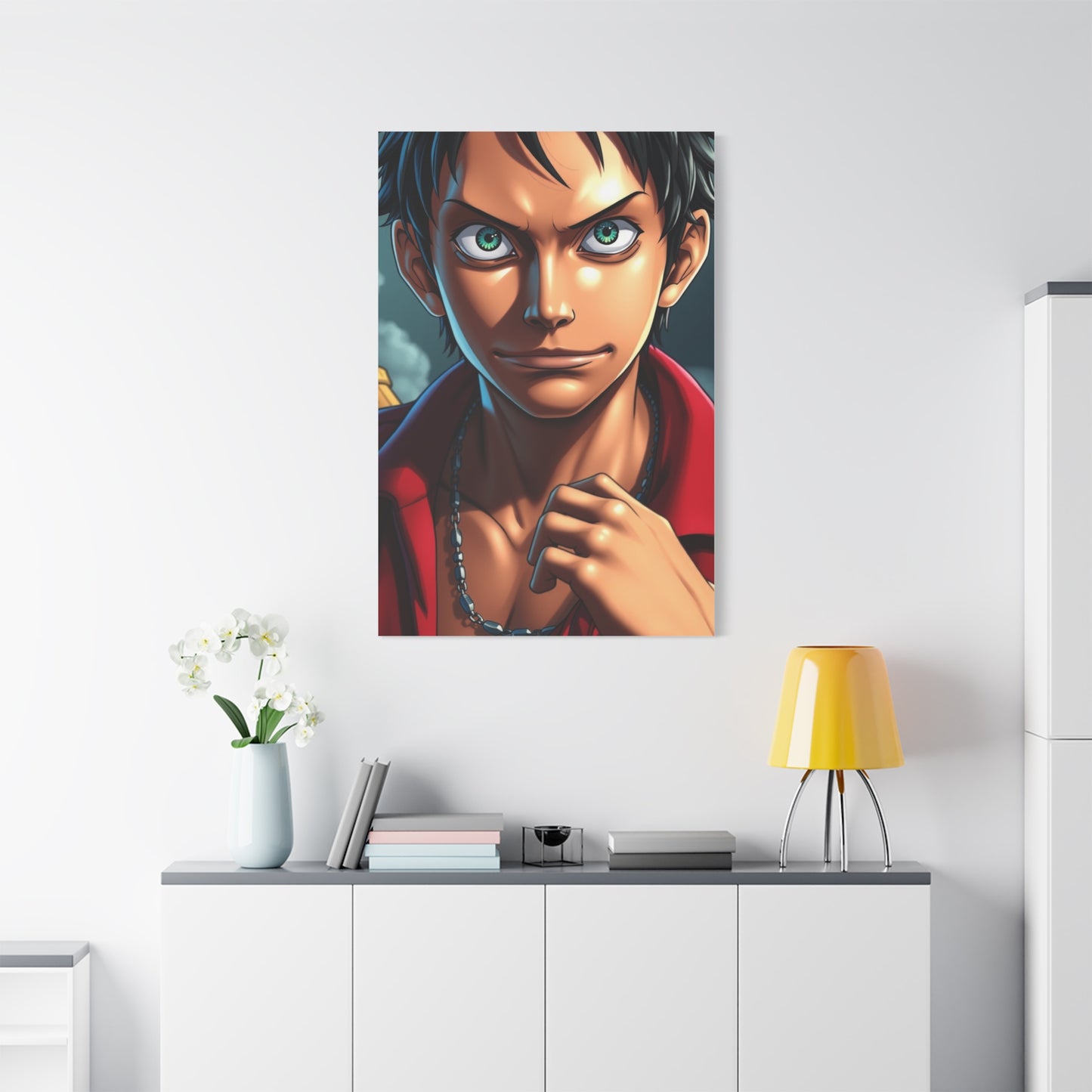 Monkey D. Luffy Art Canvas Art 6 Wall Art & Canvas Print
