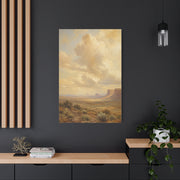 Golden Canyon Vista Western Landscape Wall Art & Canvas Print