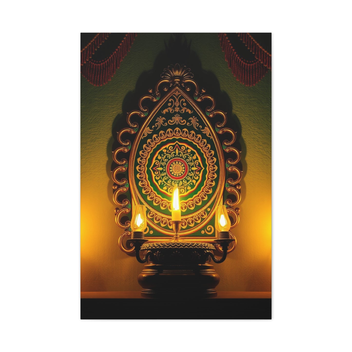 Masterpiece Indian Decor Art Vision Wall Art & Canvas Print