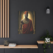 Royal Elder in Crimson Robe Wall Art & Canvas Prints