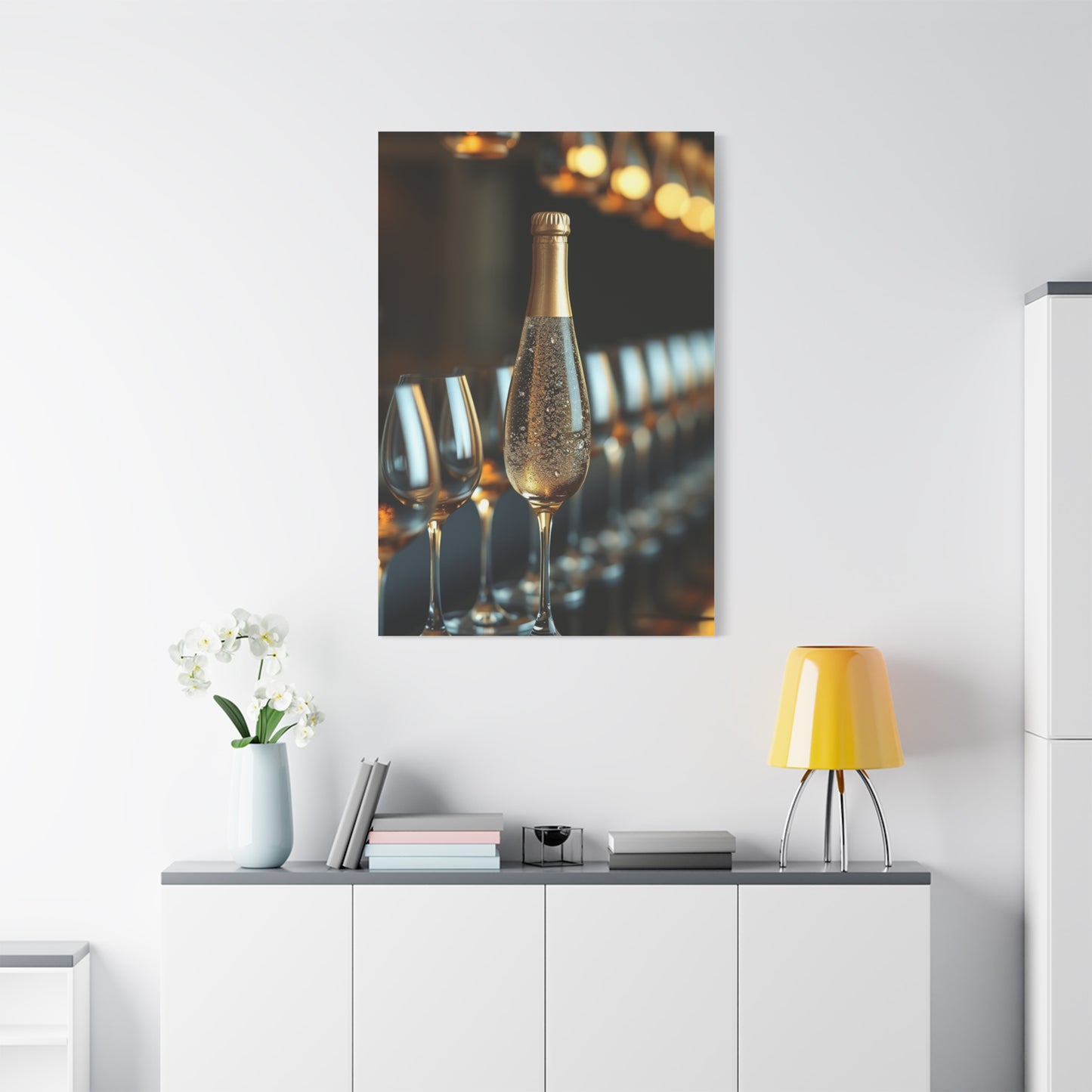 Champagne Art Supreme Gallery Wall Art & Canvas Print