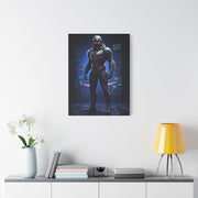 Futuristic Armored Sentinel Wall Art & Canvas Prints