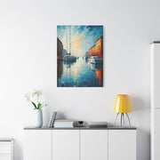 Golden Harbor Reflections Wall Art & Canvas Prints