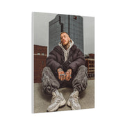 Urban Streetwear Rooftop Portrait Wall Art & Canvas Print