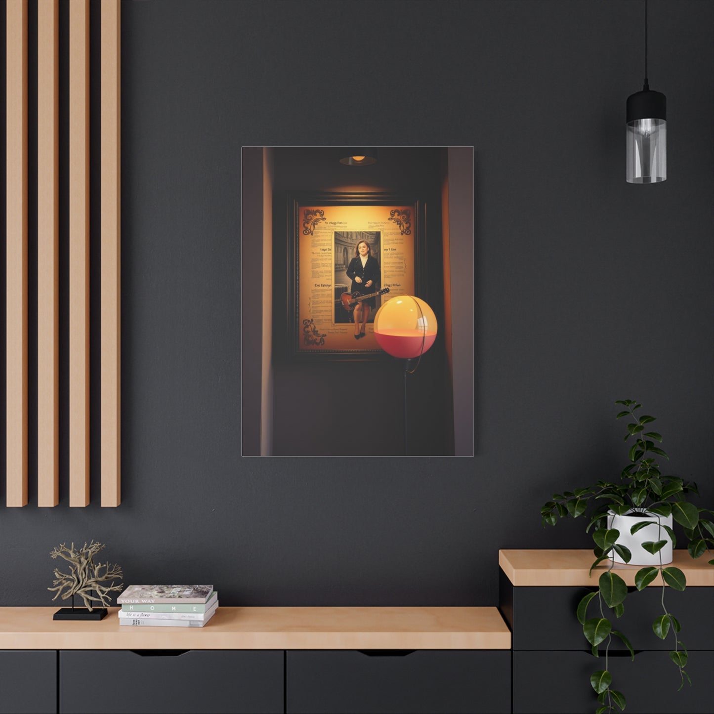Retro Elegance Canvas Wall Art & Canvas Print