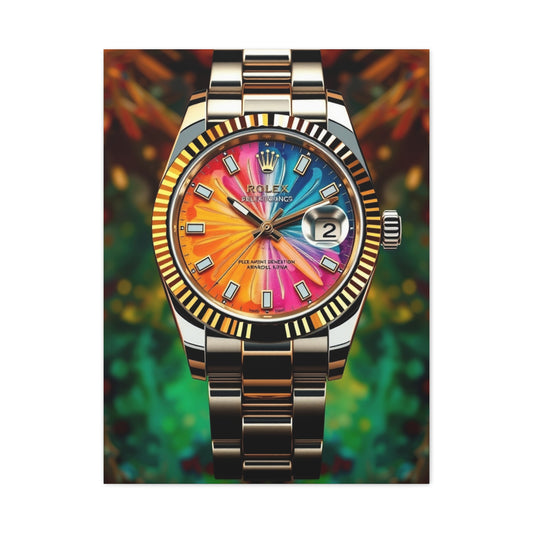 Rolex Art Premium Canvas 18 Wall Art & Canvas Print