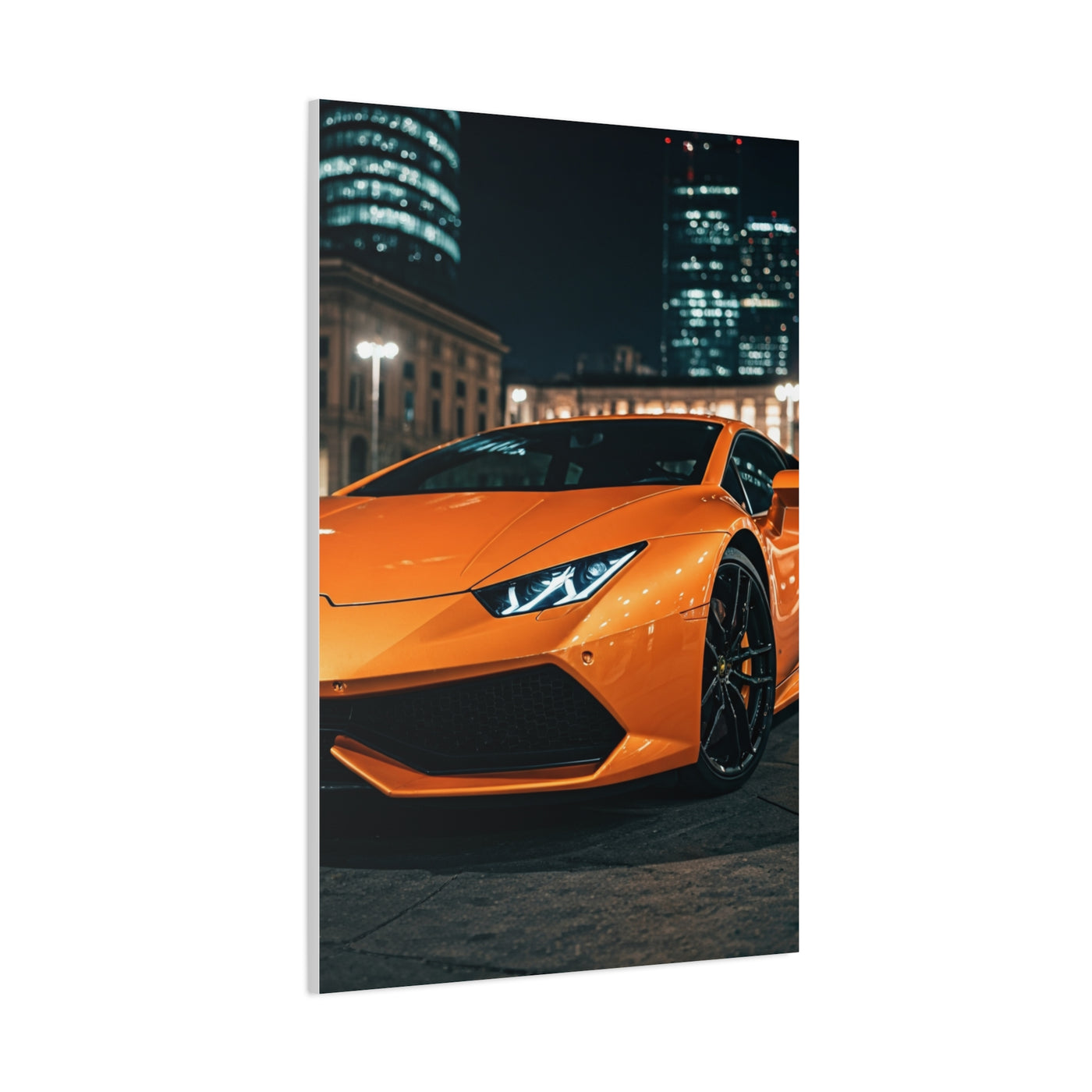 Lamborghini Huracán Urban Luxury Close Up Wall Art & Canvas Prints
