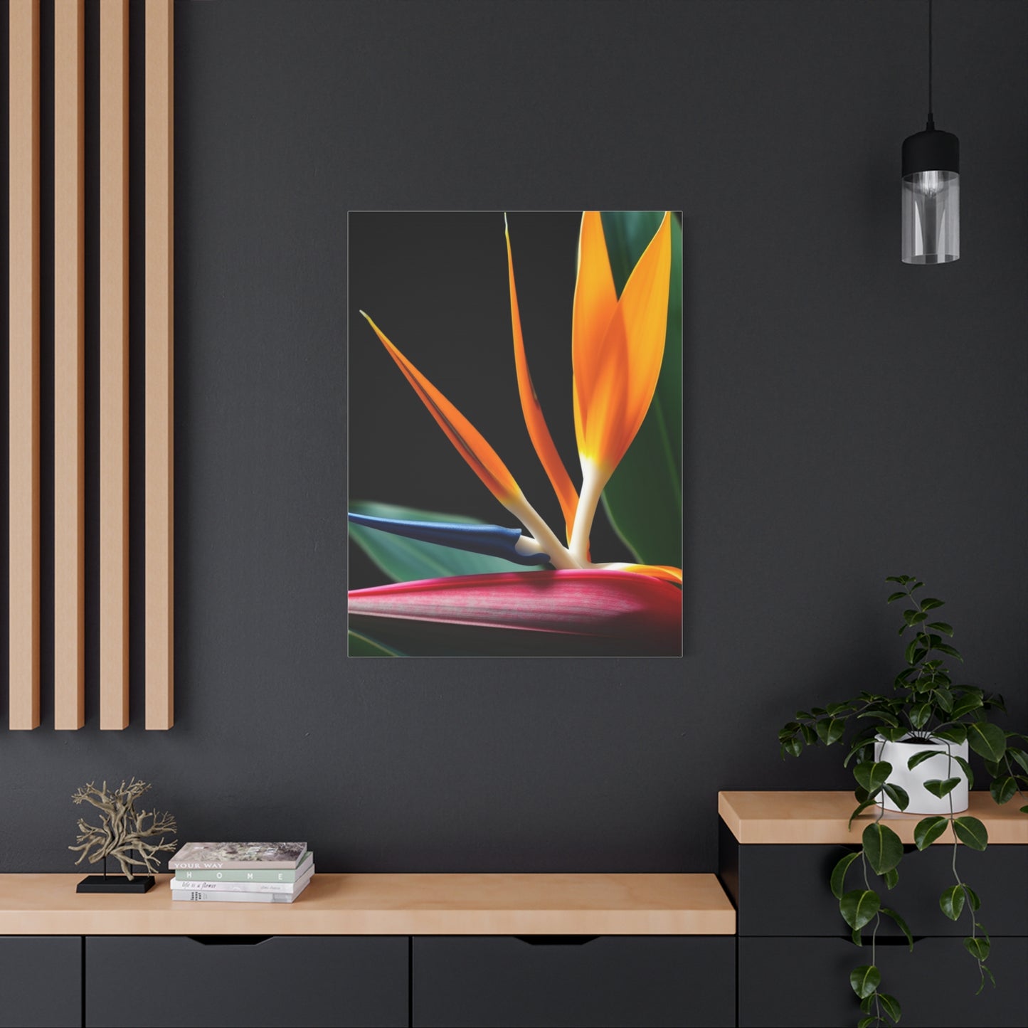Collection Bird of Paradise Plant Art Art Wall Art & Canvas Print