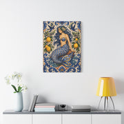 Sicilian Majolica Mermaid Tile Wall Art & Canvas Print