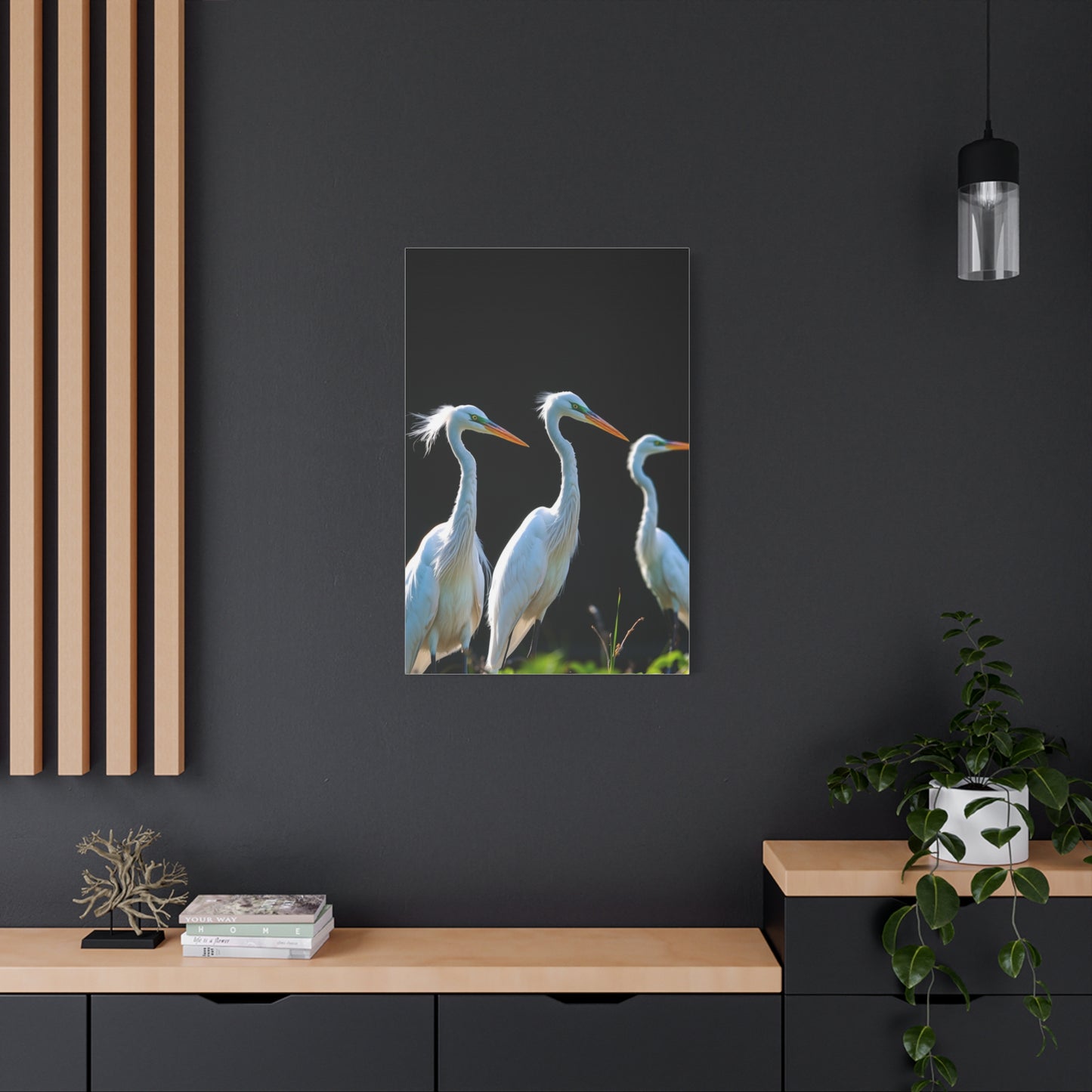 Vision Herons and Egrets Art Art Wall Art & Canvas Print