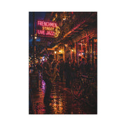 Frenchmen Street Jazz Night Wall Art & Canvas Print