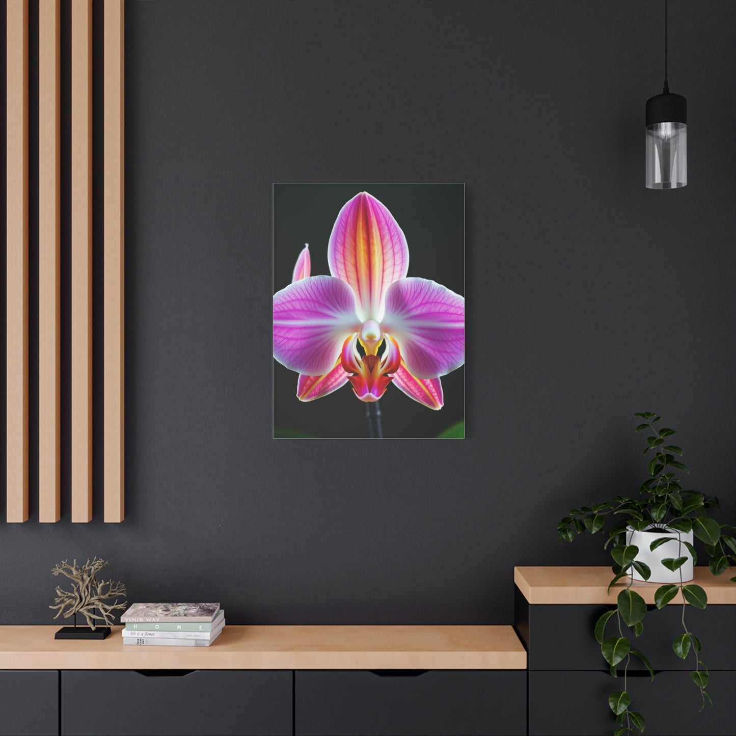 Orchid Flower Art Supreme Canvas Wall Art & Canvas Print