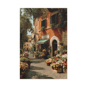 Italian Flower Market Street Wall Art & Canvas Print