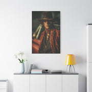 Western Editorial Cowboy Portrait Wall Art & Canvas Print