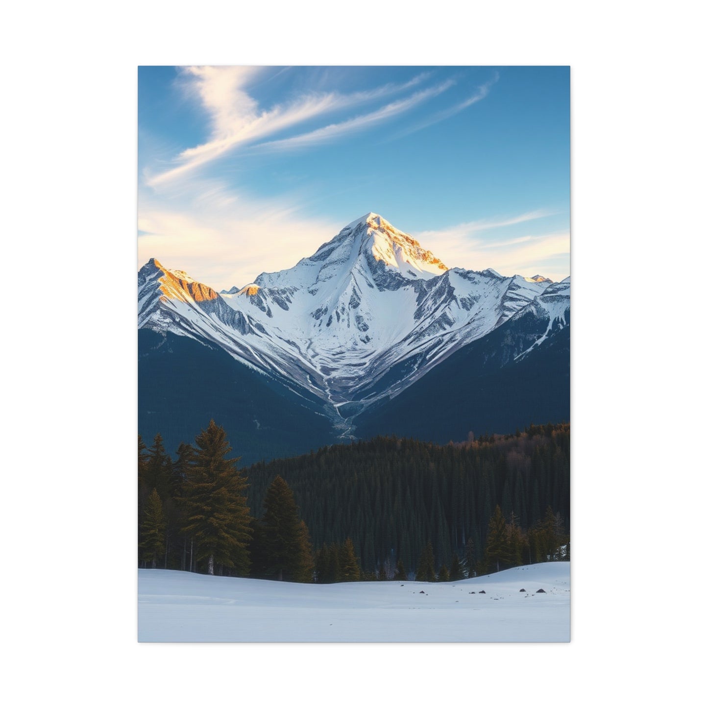 Alpine Splendor Canvas Wall Art & Canvas Print