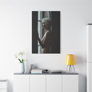 Mature Window Light Nude Study Wall Art & Canvas Print
