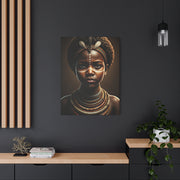 Golden Spirit Child Portrait Wall Art & Canvas Prints