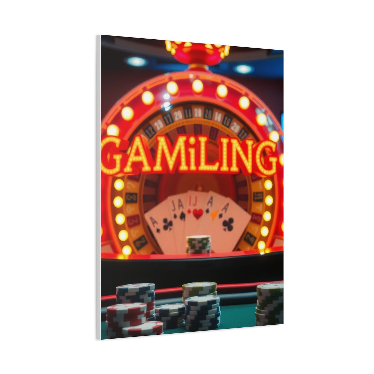 Vision Gambling & Casino Art Art Wall Art & Canvas Print