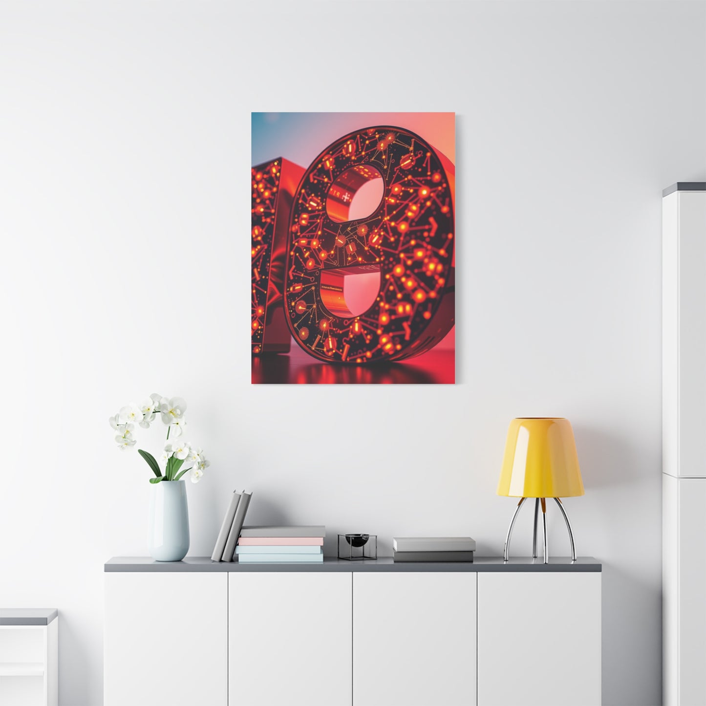Supreme Numbers Art Collection Wall Art & Canvas Print
