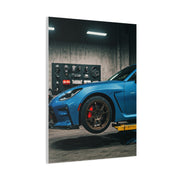 Toyota GR86 Modern Workshop Modification Scene Wall Art & Canvas Prints
