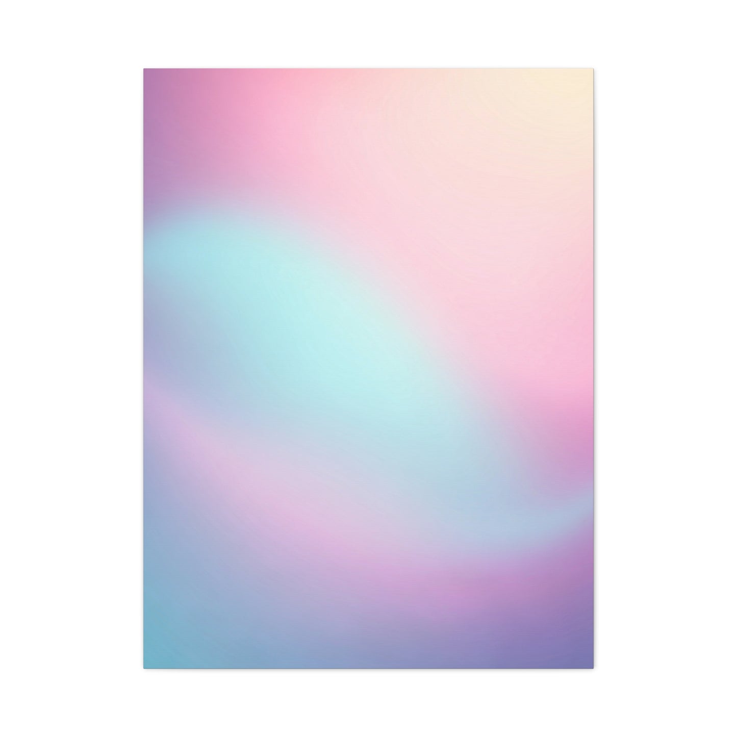 Ethereal Blush Gradient Wall Art & Canvas Prints
