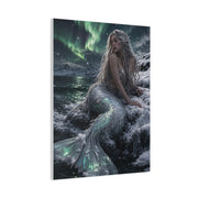Arctic Aurora Mermaid Fantasy Wall Art & Canvas Print